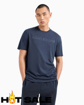 T-Shirt Men Navy Armani Exchange XL Camiseta